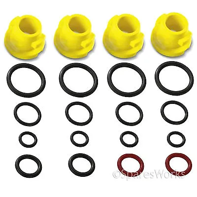 Genuine Karcher Pressure Washer O-Ring Nozzle Set T50 T80 T100 T200 T250 T300 • £18.51