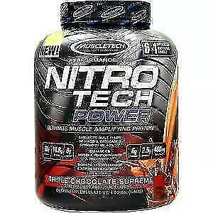 Muscletech Nitro Tech Power Triple Chocolate Supreme 4 Lbs • $47.99