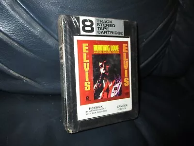 Vintage Elvis Presley Burning Love 8 Track Tape Factory Sealed • $6.99