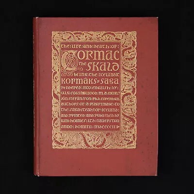 The Life Of Cormac The Skald 1902 Icelandic Saga Book • £120