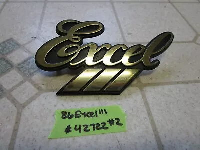 Vintage 86 Yamaha Excel III 3 340 Snowmobile Hood Emblem #2 • $29.99