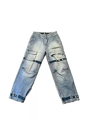 Vintage 1990s Y2K Marithe Francois Girbaud Jeans Size 36x38 • $79.99