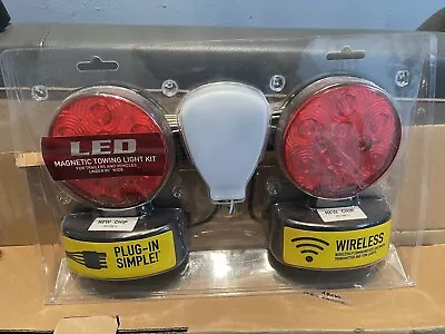 New Wireless LED Magnetic Towing Trailer Brake Light Kit. • $70