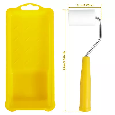 $16.10 • Buy 8Pcs Paint Roller Set 2inch Mini Foam Paint Roller With Handle And Paint$
