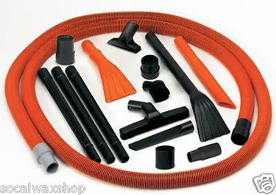 Mr. Nozzle 15 Ft. Vac Tool Kit PLUS Vacuum Hose Crevice 1-1/2  Wet/Dry M115DB • $99.95