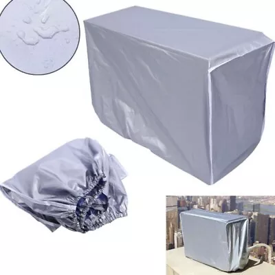 Outdoor Rainproof Air Conditioner Waterproof Cover Washing Anti-Dust Dust Cover • $16.57