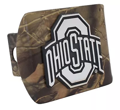 Ohio State Camo Metal Hitch Cover • $43.95