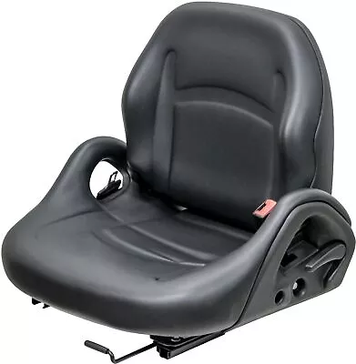 Universal Forklift Seat W/Seatbelt - Toyota Nissan Mitsubishi Komatsu Daewoo • $299.99