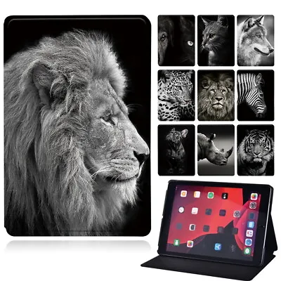 Animal Leather Stand Cover Case For Apple IPad Mini 12345 IPad Air 1234/Pro 11  • £6.94