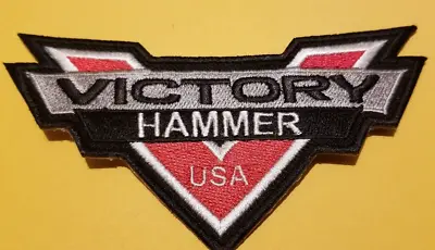 HAMMER Victory Motorcycles USA Embroidered Patch * • $7.65