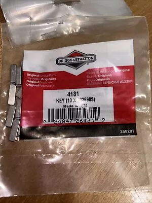 4181 10pack Of 222698s Flywheel Key For Most Briggs & Stratton Engines • $12.99
