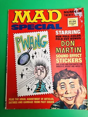 Mad Magazine Super Special #23 1977 W/insert DON MARTIN Stickers. • $5