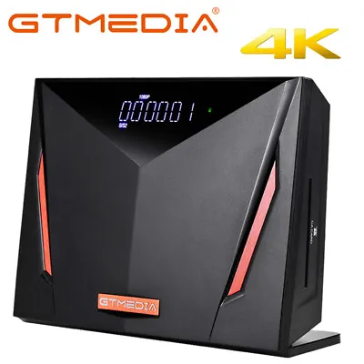 GTMEDIA 4K UHD Satellite Terrestrial DVB-S2/S2X/T2/C Receiver For Mars Sky  • £80.39