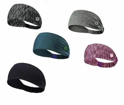 Women & Men Sports Sweat Sweatband Headband Yoga Gym Stretch Headband Hair Band • $4.50