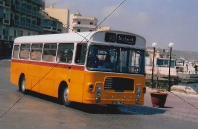 £0.45 • Buy Bus Photo Orange Malta Bus Photograph Picture X Hants & Dorset Bristol Lh Fby724