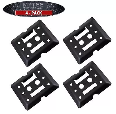 4 Pack E-Track Tie Down Mini Trailer Plates 6  X 5  2 Etrack & 2 F Track Slots • $21.99