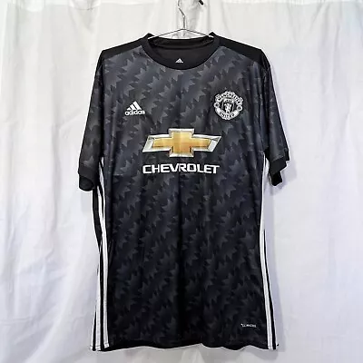 Manchester United Jersey Black Adidas Paul Pogba #9 2017-18 Away Size XXL BS1217 • $20