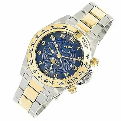 STAUER Graves 33 Gold  Designer Precision Wrist Timepiece Automatic  • £179.99