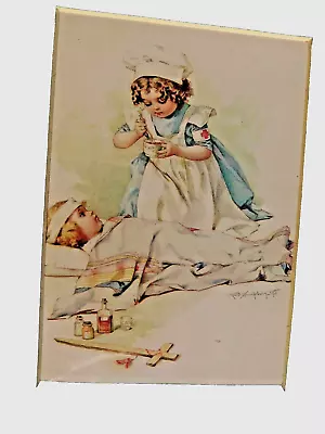 Maud Humphrey Print Red Cross Nurse Framed 8 1/2 X 10 1/2  • $9.99