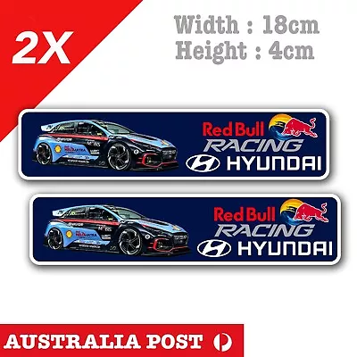 HYUNDAI Performance - Red Bull Logo Stickers • $7.20