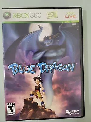 Blue Dragon (Microsoft Xbox 360 2007) CIB Complete With 3 Discs • $39.98