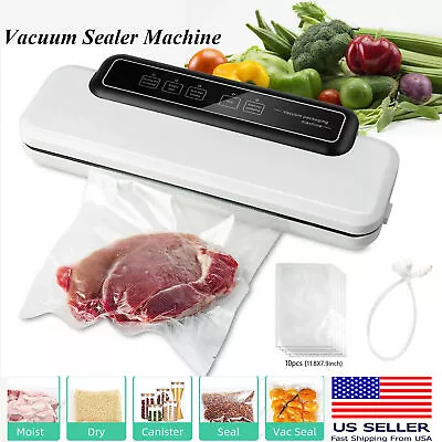 Commercial Vacuum Sealer Machine Seal A Meal Food Saver System W/ Free Bags 2023 • $35.26