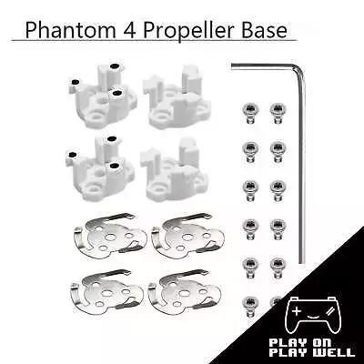 4Pcs Propeller Base Drone Motor Mount Plate Adapter Repair For DJI Phantom 4  • $14.99