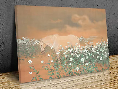 Spring Warmth SAIGO Kogetsu Canvas Print Wall Art • £16.99
