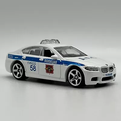 $2.75 • Buy Matchbox BMW M5 Police White Loose 2021 Global Series Russian