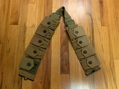WWI US M1910 Ammunition Belt Russell And Mills 1918 • $169