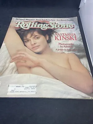 Rolling Stone Magazine # 370 Nastassia Kinski Issue May 27th 1982 Rolling Stone • $6.95