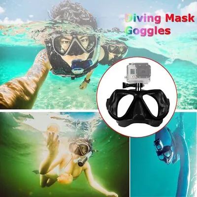 $24.96 • Buy Camera Mount Diving Mask Scuba Snorkel Swimming Goggles Glasses For GoPro NEW