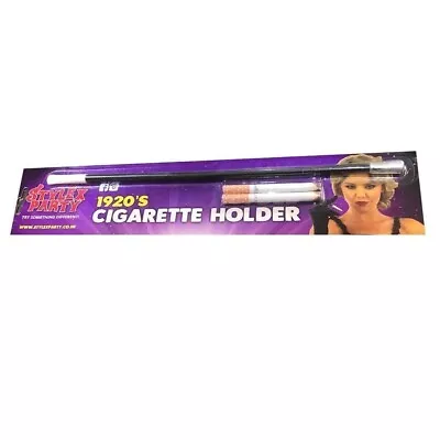 Fake Cigarette Holder Fancy Dress Accessories Costume Party 2 Cigarettes Holder • £3.99