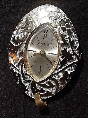 Vintage Endura Watch Swiss Made Pendant WINDS UP AND WORKING!! • $28.88