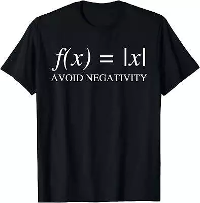 Avoid Negativity Function - Math T-shirt • $12.99