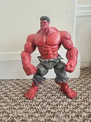 Red Hulk Marvel Diamond Select Figure Diamond Comics 9.5” Action Figure Toy • £22.99