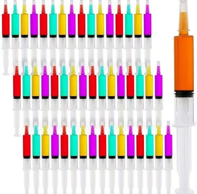 $11.99 • Buy 30 Pack Plastic Syringes For Jello Pudding Shots 1oz Party Holiday Bachelorette 