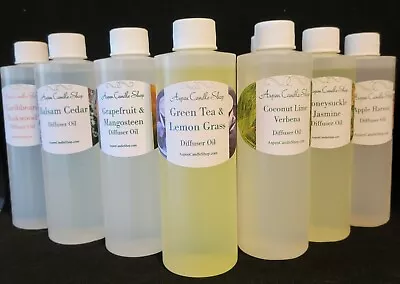 $18.95 • Buy Reed Diffuser Oil Refill - 8 Oz - 32 Fragrances -  ASPEN CANDLE SHOP