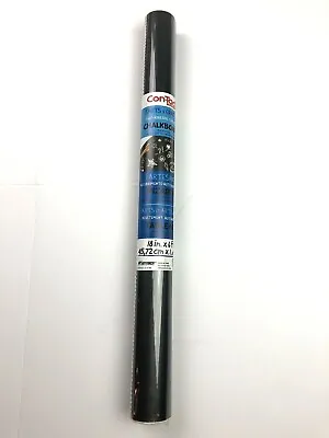 Contact Paper Chalkboard Self Adhesive Peel & Stick 18 X6' Roll 06F-C9052-01USA • $6.79