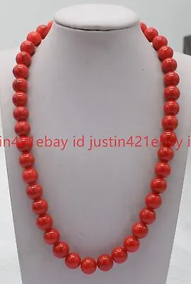 Pretty 6/8/10/12mm Natural Multicolor Gemstone Round Beads Necklace 18  AAA+ • $3.79