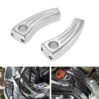 6  Chrome Handlebar 1  Bar Risers For Honda VTX 1300 C Tourer Retro 1800N • $55.99