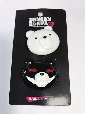 C New! DanganRonpa 3: The End Of Hope’s Peak High School Monokuma Hair Clip Set • $14.95