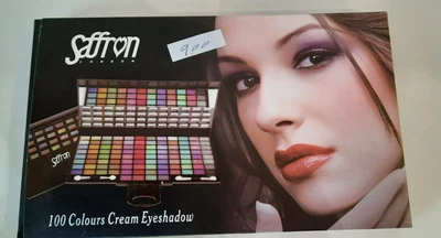 £11.99 • Buy Saffron 100 Colour Cream Eyeshadow Palette GIFT Box Last 2