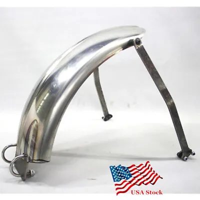 7 Inch Wide Steel Rear Fender & Mount Kit For Honda Shadow 400 600 VLX 400 600 • $81.56