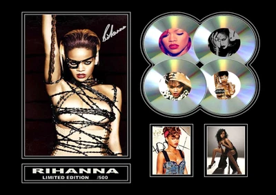 £8.99 • Buy 301415 RIHANNA A3 Signed Limited Edition Pre Printed Memorabilia Photo Reprod