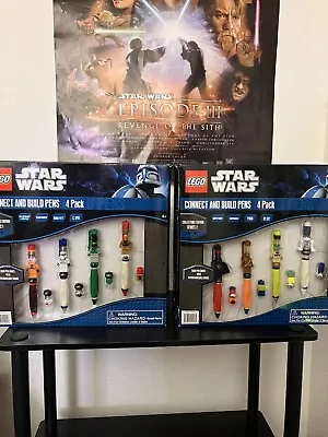 Lego Star Wars Connect And Build Pens  • $45