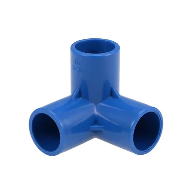 £12.56 • Buy 10Pcs 3-Way Elbow PVC Fitting 20mm Socket Tee Corner Blue For Aquarium Fish Tank