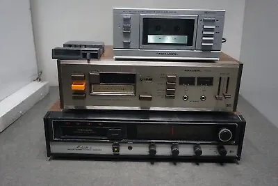 Realistic 8-Track And Cassette Player And More Job Lot!!! • $50