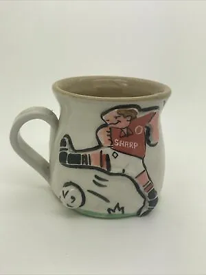 Pretty Ugly Mug Pottery : Manchester United Sharp - Made In Wales  • £11