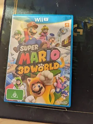 Super Mario 3D World - Nintendo Wii U - PAL • $25